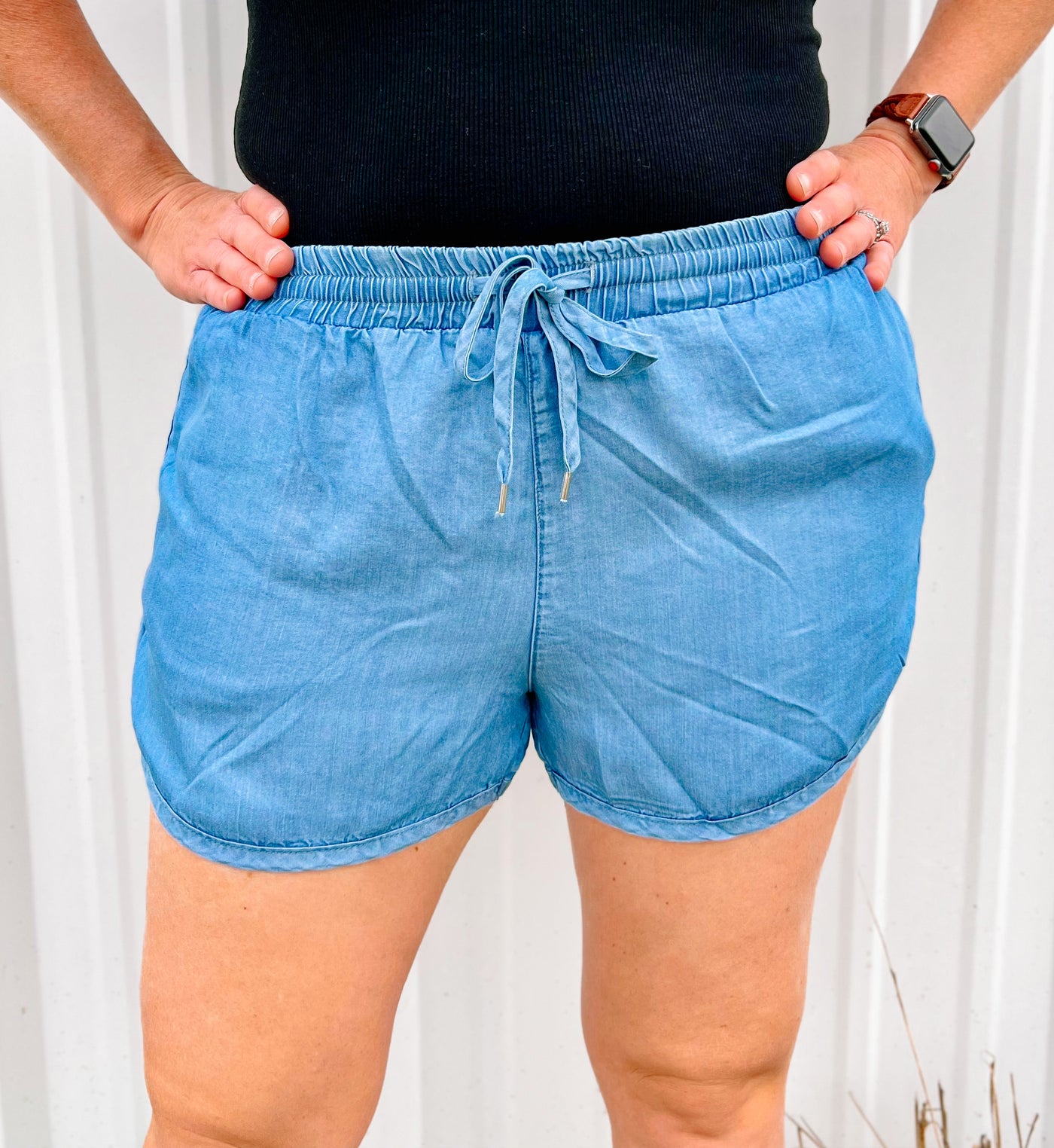 BENJI SHORTS | Denim - Thistle Canyon Co.