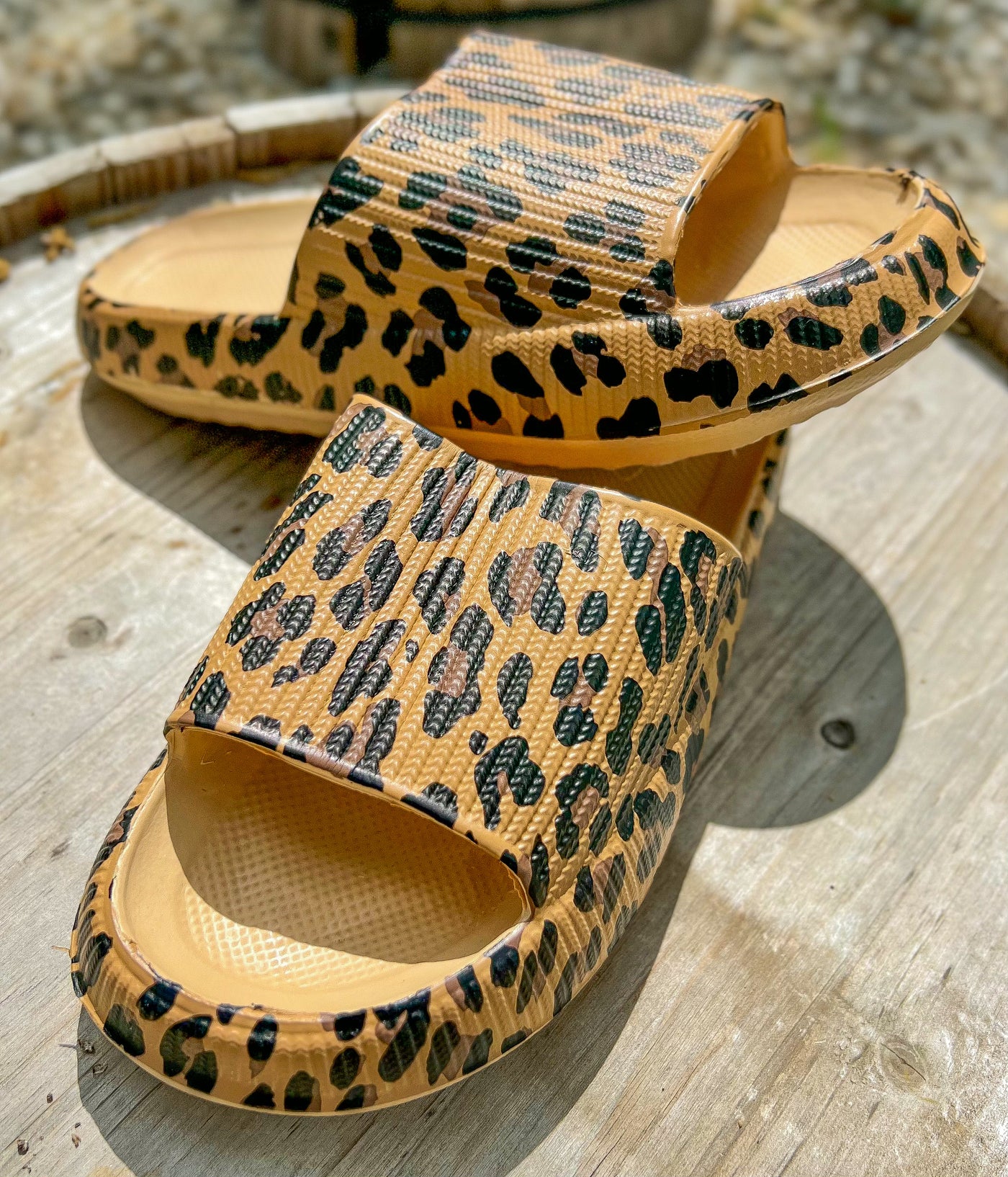 LEOPARD SLIDES - Thistle Canyon Co.