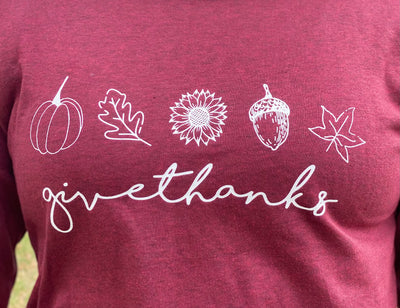 GIVE THANKS | Long Sleeve - Thistle Canyon Co.