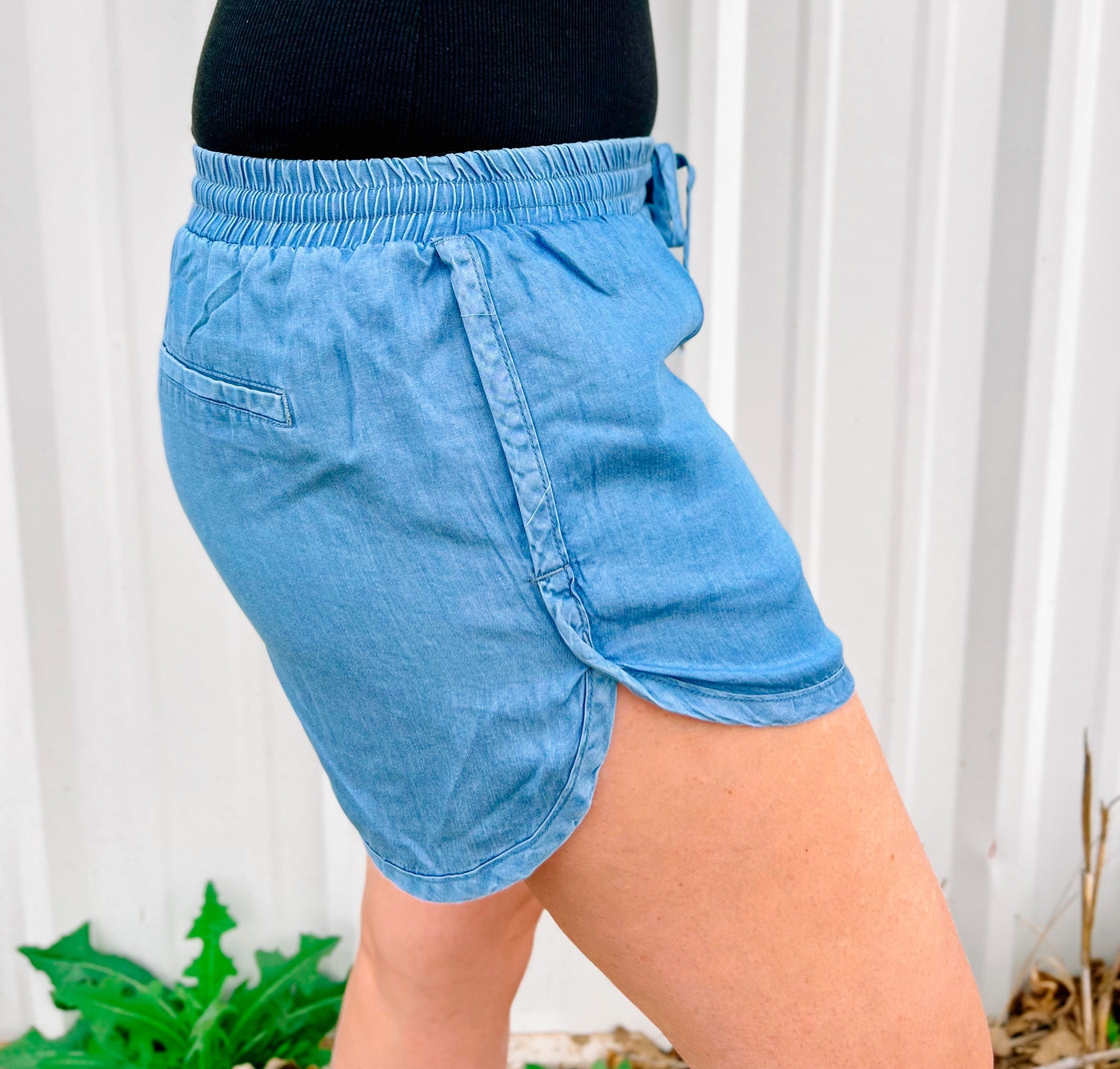 BENJI SHORTS | Denim - Thistle Canyon Co.