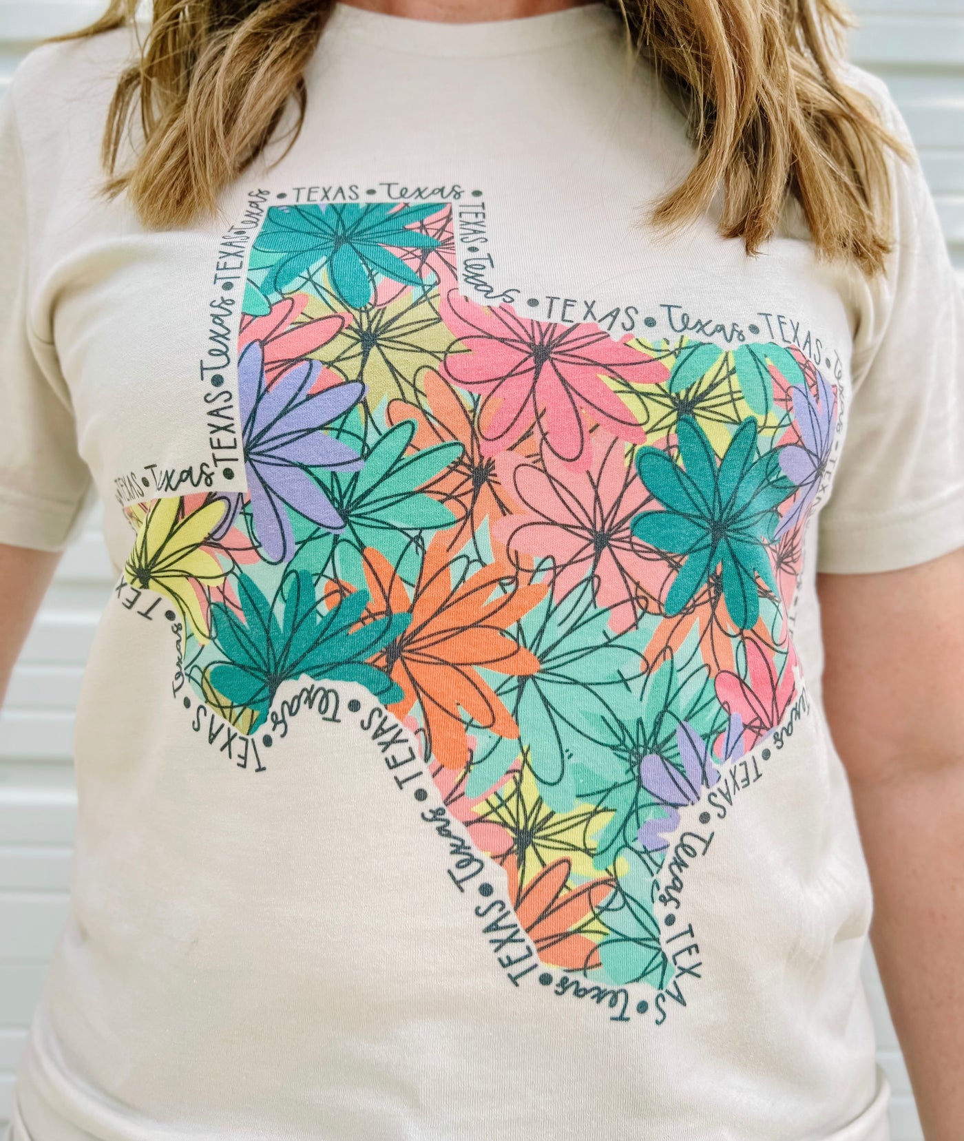 FLORAL TEXAS TEE - Thistle Canyon Co.