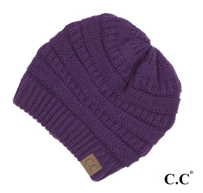 C.C. BEANIE | Purple - Thistle Canyon Co.