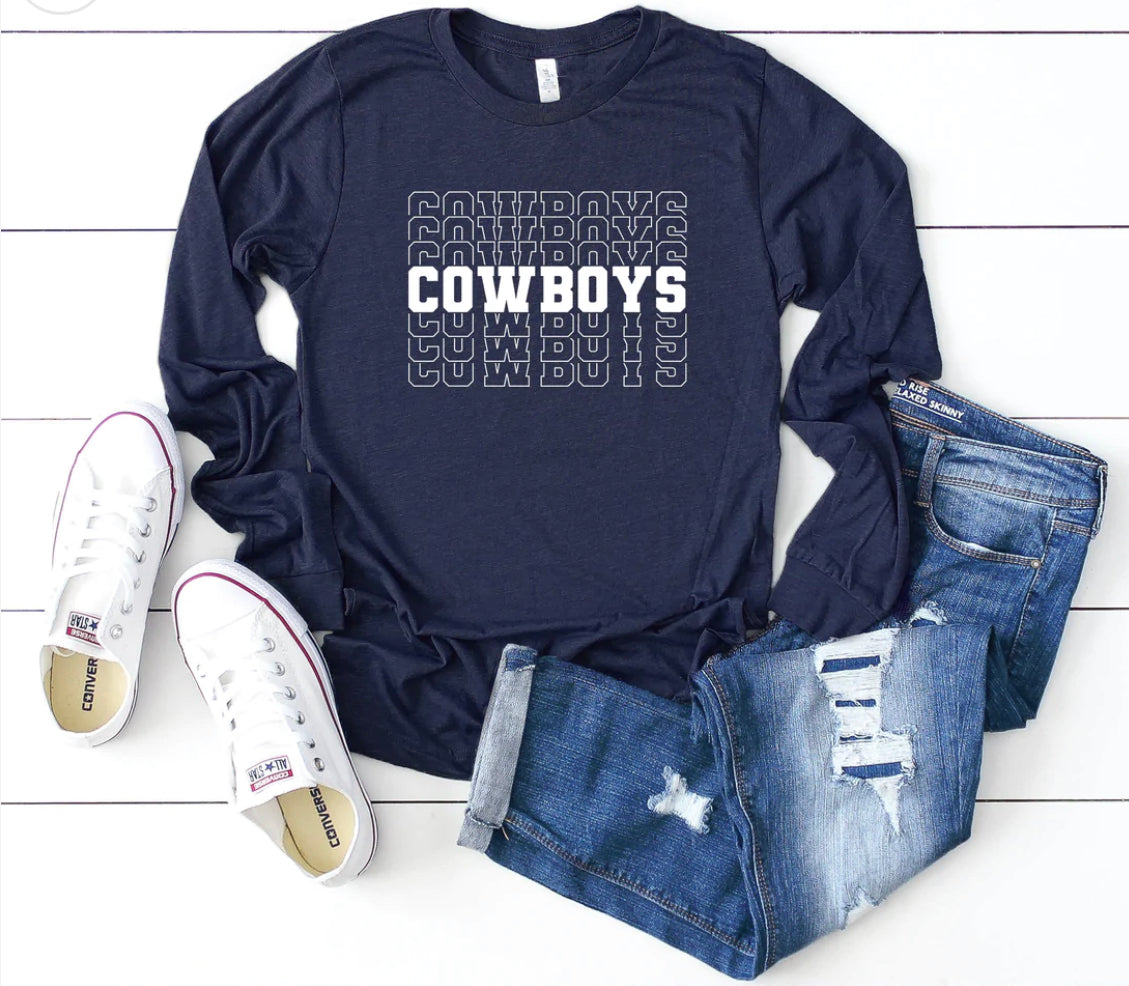 DALLAS COWBOYS | Long Sleeve - Thistle Canyon Co.