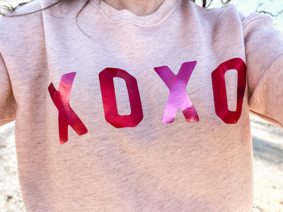 XOXO FOIL Sweatshirt - Thistle Canyon Co.