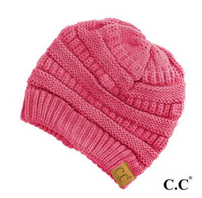 C.C. BEANIE | Candy Pink - Thistle Canyon Co.